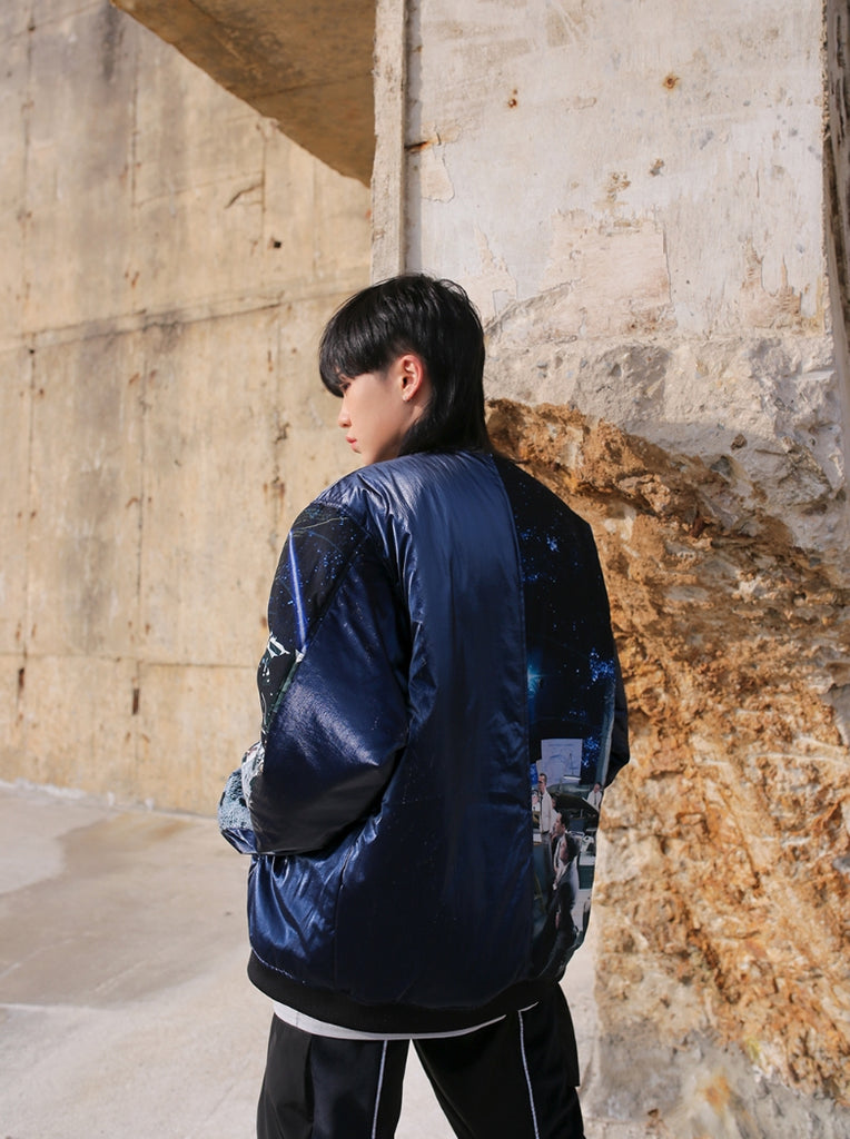 オクトーバーサード(Oct.3) Riversible NASA Ma-1 Jumper