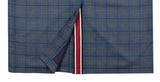 ロマンティッククラウン(ROMANTIC CROWN) FRIDAY THREE BUTTON CHECK COAT_BLUE