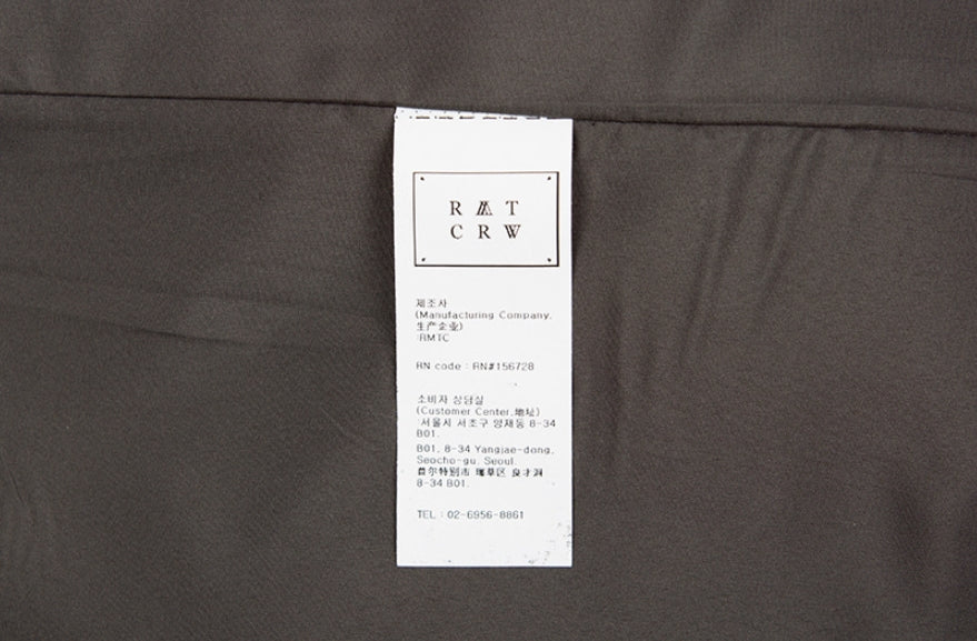 ロマンティッククラウン(ROMANTIC CROWN) FRIDAY THREE BUTTON CHECK COAT_GREY
