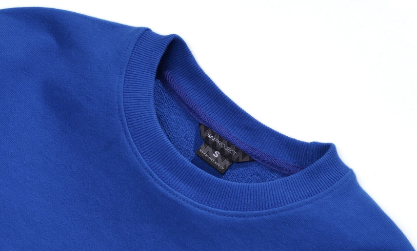 ダブルユーブイプロジェクト(WV PROJECT) TABS SWEAT SHIRT CLASSIC BLUE SYMT7368