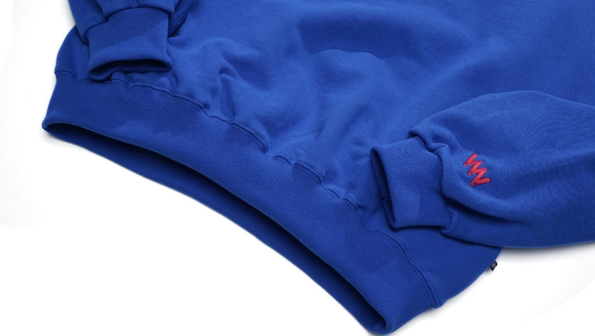 ダブルユーブイプロジェクト(WV PROJECT) TABS SWEAT SHIRT CLASSIC BLUE SYMT7368