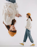 ダブルユーブイプロジェクト(WV PROJECT) TABS SWEAT SHIRT CREAM SYMT7368