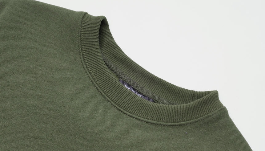 ダブルユーブイプロジェクト(WV PROJECT) SUNSET SWEAT SHIRT KHAKI KHMT7357