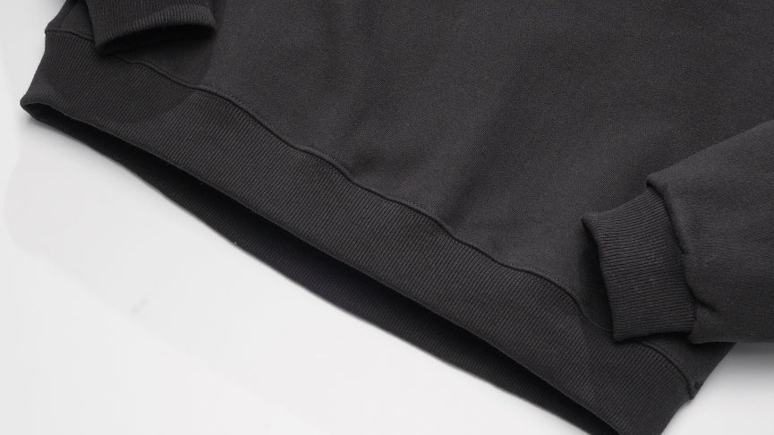 ダブルユーブイプロジェクト(WV PROJECT) SUNSET SWEAT SHIRT BLACK KHMT7357