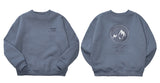 ダブルユーブイプロジェクト(WV PROJECT) SUNSET SWEAT SHIRT BLUE GRAY KHMT7357
