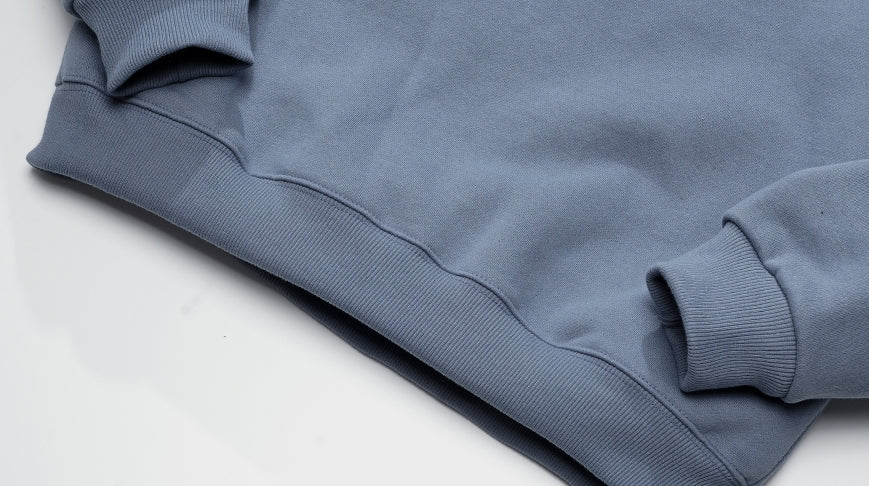 ダブルユーブイプロジェクト(WV PROJECT) SUNSET SWEAT SHIRT BLUE GRAY KHMT7357