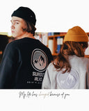 ダブルユーブイプロジェクト(WV PROJECT) SUNSET SWEAT SHIRT GRAY KHMT7357