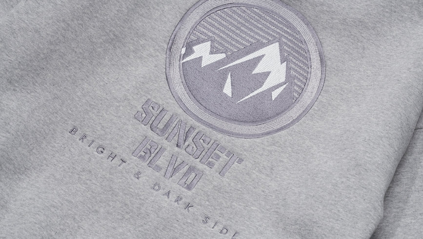 ダブルユーブイプロジェクト(WV PROJECT) SUNSET SWEAT SHIRT GRAY KHMT7357