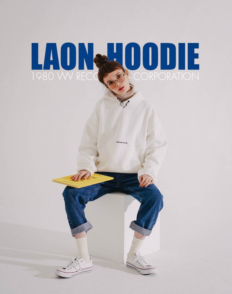 ダブルユーブイプロジェクト(WV PROJECT) LAON HOODIE IVORY MJHD7361