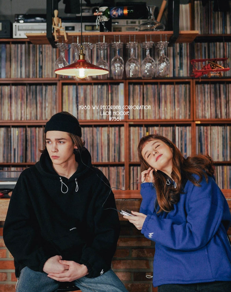 ダブルユーブイプロジェクト(WV PROJECT) LAON HOODIE BLACK MJHD7361