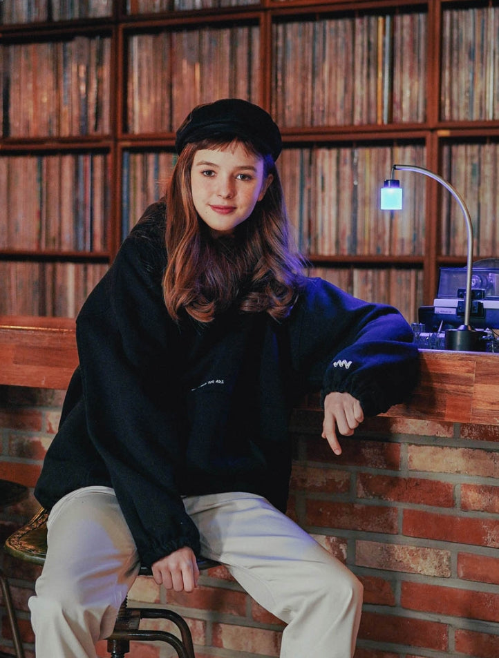 ダブルユーブイプロジェクト(WV PROJECT) LAON HOODIE BLACK MJHD7361