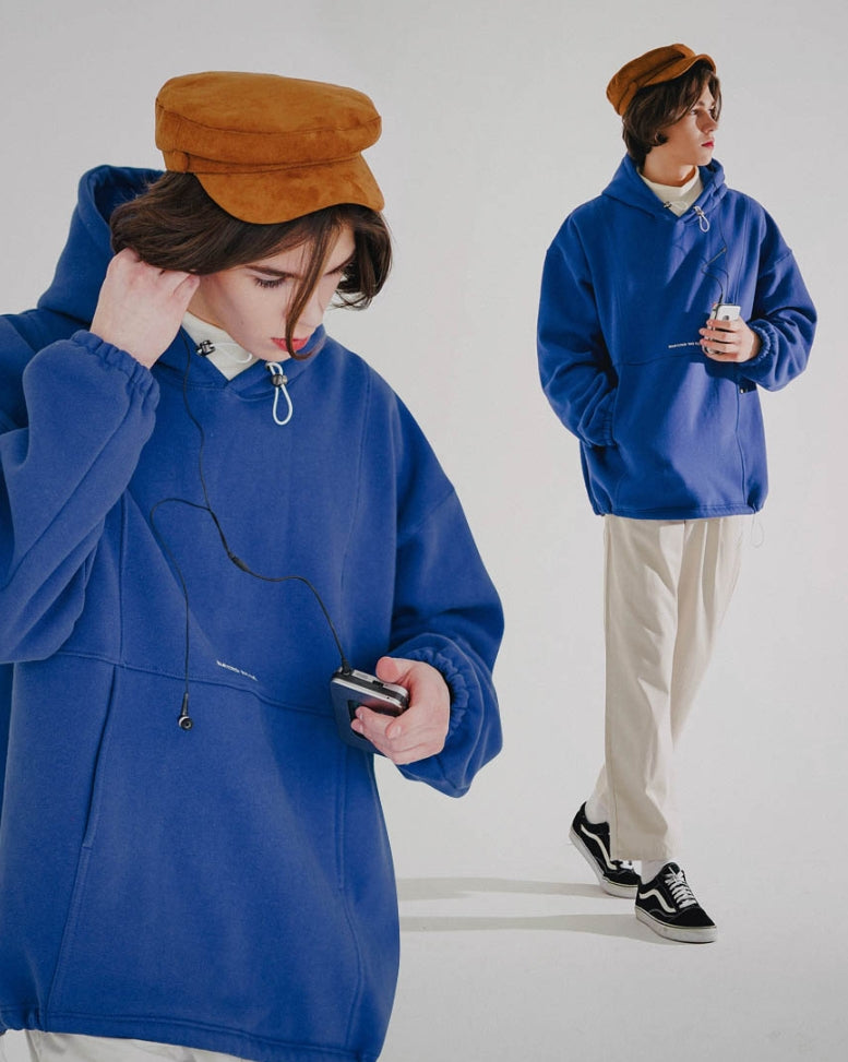 ダブルユーブイプロジェクト(WV PROJECT) LAON HOODIE BLUE MJHD7361