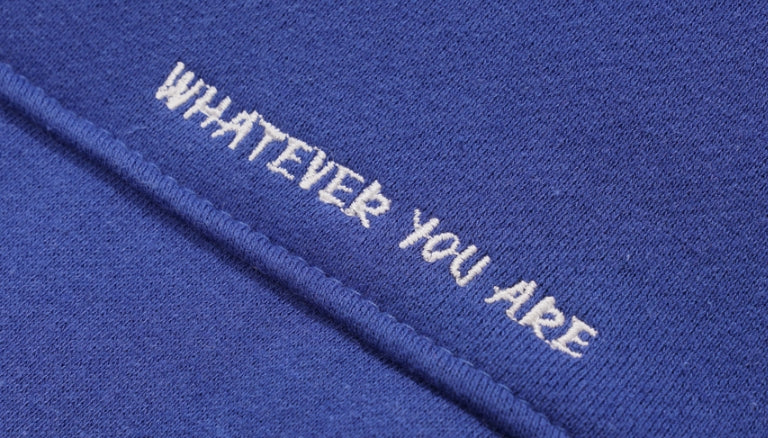 ダブルユーブイプロジェクト(WV PROJECT) LAON HOODIE BLUE MJHD7361