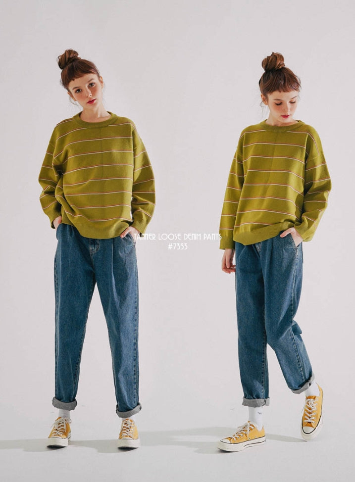 ダブルユーブイプロジェクト(WV PROJECT) TANNER LOOSE DENIM PANTS MJLP7353