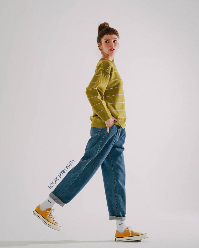 ダブルユーブイプロジェクト(WV PROJECT) TANNER LOOSE DENIM PANTS MJLP7353