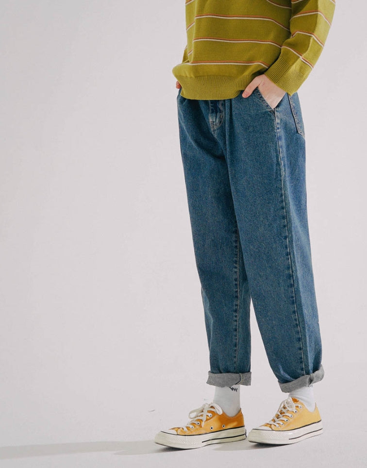 ダブルユーブイプロジェクト(WV PROJECT) TANNER LOOSE DENIM PANTS MJLP7353