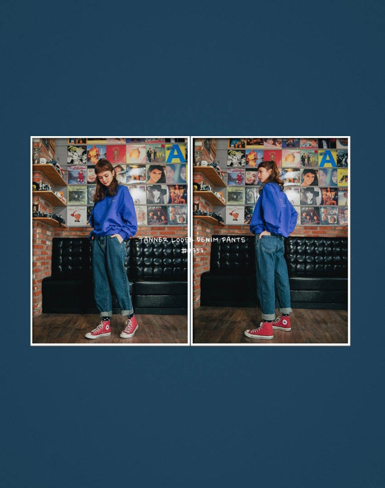 ダブルユーブイプロジェクト(WV PROJECT) TANNER LOOSE DENIM PANTS MJLP7353