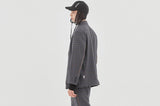 ベドインベド(BADINBAD) CANABY STREET CHECK JACKET_CHARCOAL