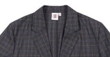 ベドインベド(BADINBAD) CANABY STREET CHECK JACKET_CHARCOAL