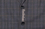 ベドインベド(BADINBAD) CANABY STREET CHECK JACKET_CHARCOAL