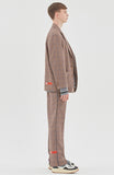 ベドインベド(BADINBAD)CANABY STREET CHECK JACKET_BEIGE