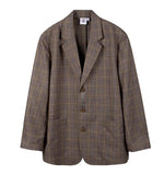 ベドインベド(BADINBAD)CANABY STREET CHECK JACKET_BEIGE