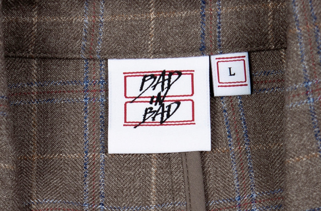 ベドインベド(BADINBAD)CANABY STREET CHECK JACKET_BEIGE