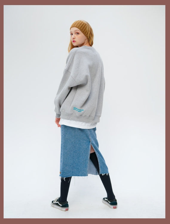 ユベスコ(UBESCO) HAPPINESS SWEATSHIRT 3COLOR JUMT8072