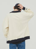 ロマンティッククラウン(ROMANTIC CROWN)  ROUND COLLAR COTTON CARDIGAN_OATMEAL
