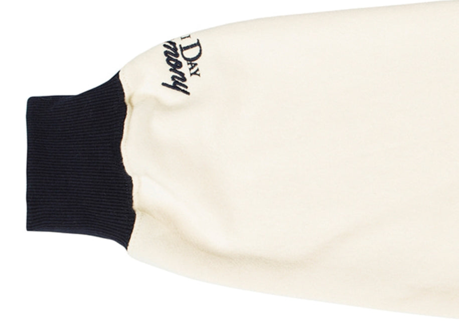 ロマンティッククラウン(ROMANTIC CROWN)  ROUND COLLAR COTTON CARDIGAN_OATMEAL