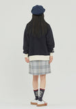 ロマンティッククラウン(ROMANTIC CROWN)  ROUND COLLAR COTTON CARDIGAN_NAVY