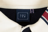 ロマンティッククラウン(ROMANTIC CROWN)  ROUND COLLAR COTTON CARDIGAN_NAVY