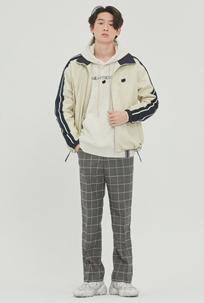 ロマンティッククラウン(ROMANTIC CROWN)  BACK POCKET TRACK JACKET_OATMEAL
