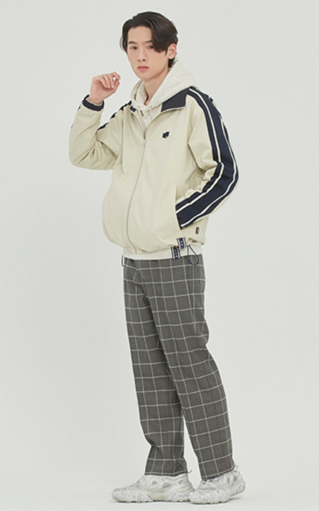 ロマンティッククラウン(ROMANTIC CROWN)  BACK POCKET TRACK JACKET_OATMEAL