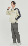 ロマンティッククラウン(ROMANTIC CROWN)  BACK POCKET TRACK JACKET_OATMEAL
