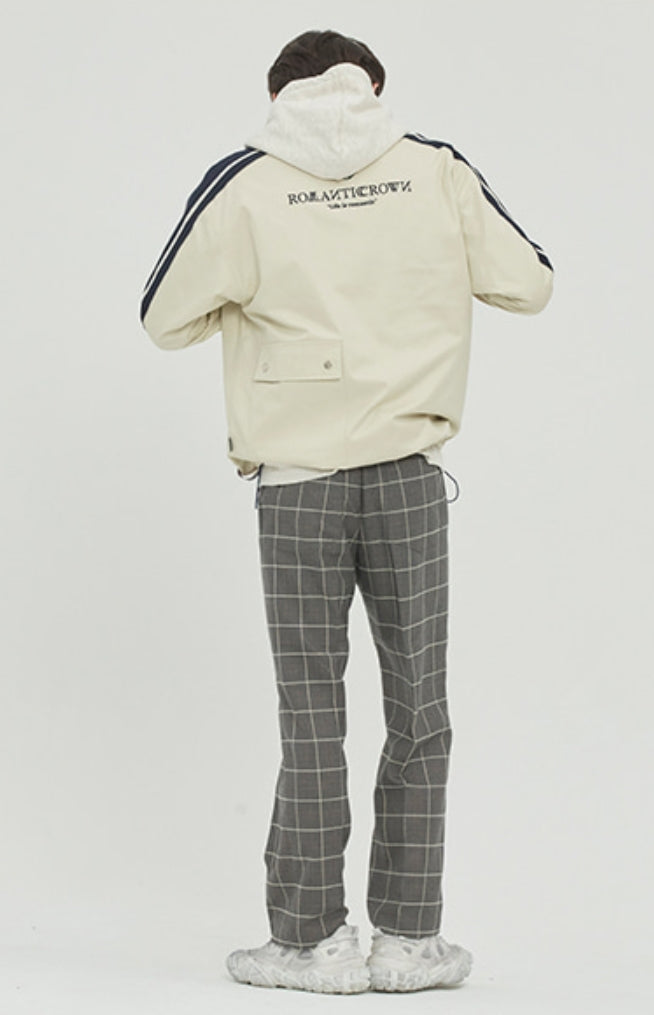 ロマンティッククラウン(ROMANTIC CROWN)  BACK POCKET TRACK JACKET_OATMEAL