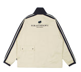 ロマンティッククラウン(ROMANTIC CROWN)  BACK POCKET TRACK JACKET_OATMEAL