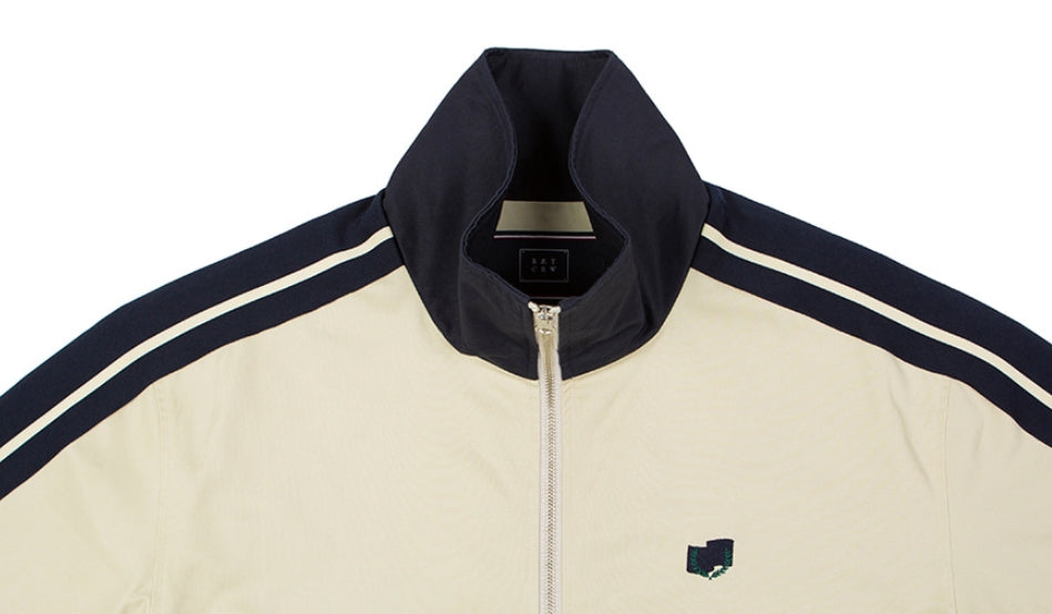 ロマンティッククラウン(ROMANTIC CROWN)  BACK POCKET TRACK JACKET_OATMEAL