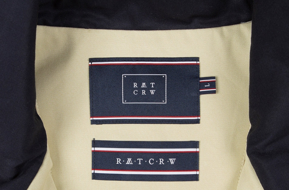 ロマンティッククラウン(ROMANTIC CROWN)  BACK POCKET TRACK JACKET_OATMEAL