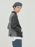 ロマンティッククラウン(ROMANTIC CROWN) TONE ON TONE LEATHER RIDER JACKET_BLACK