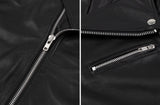 ロマンティッククラウン(ROMANTIC CROWN) TONE ON TONE LEATHER RIDER JACKET_BLACK