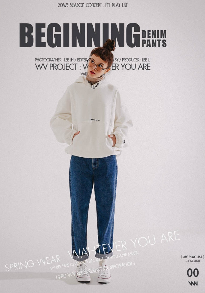 ダブルユーブイプロジェクト(WV PROJECT) BEGINNING DENIM PANTS BLUE CJLP7354