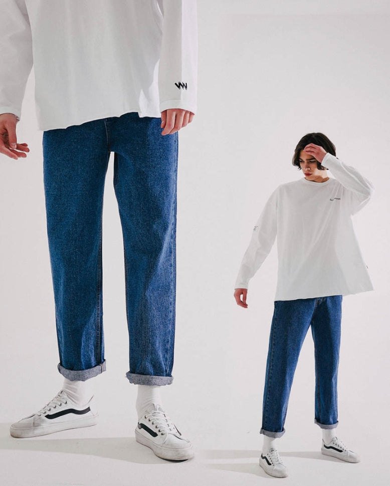 ダブルユーブイプロジェクト(WV PROJECT) BEGINNING DENIM PANTS BLUE CJLP7354