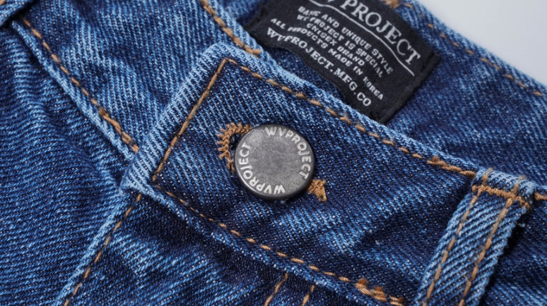 ダブルユーブイプロジェクト(WV PROJECT) BEGINNING DENIM PANTS BLUE CJLP7354