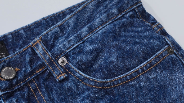 ダブルユーブイプロジェクト(WV PROJECT) BEGINNING DENIM PANTS BLUE CJLP7354