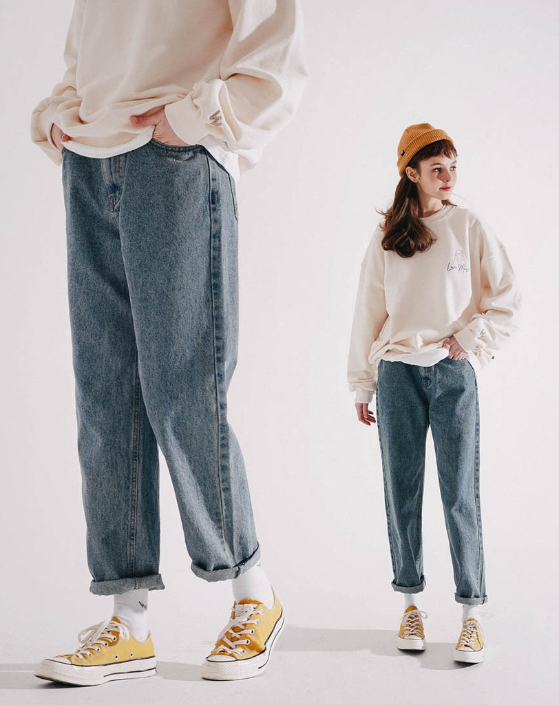 ダブルユーブイプロジェクト(WV PROJECT) BEGINNING DENIM PANTS VINTAGE BLUE CJLP7354