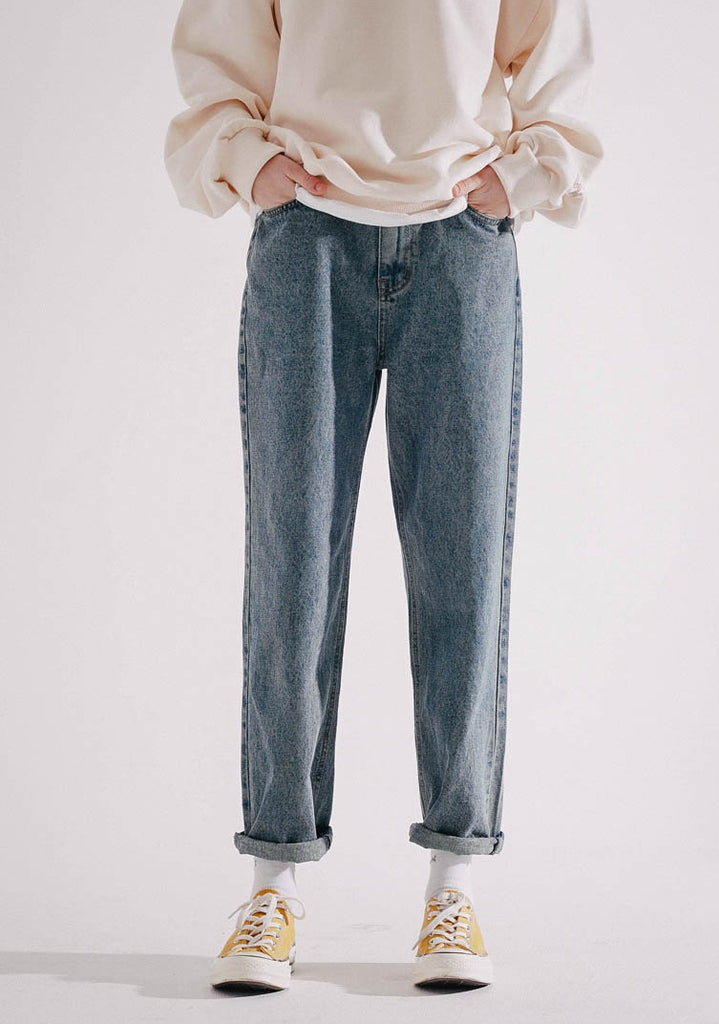 ダブルユーブイプロジェクト(WV PROJECT) BEGINNING DENIM PANTS VINTAGE BLUE CJLP7354