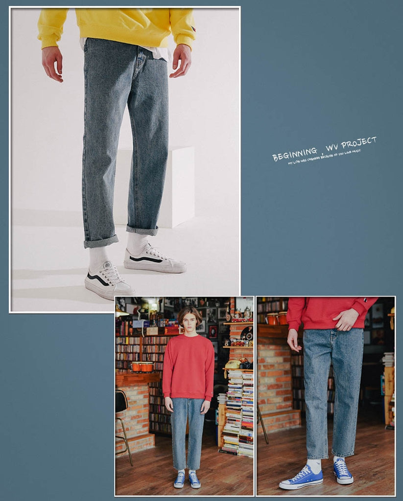 ダブルユーブイプロジェクト(WV PROJECT) BEGINNING DENIM PANTS VINTAGE BLUE CJLP7354