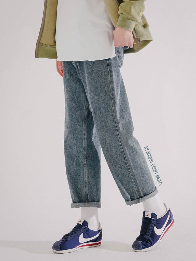 ダブルユーブイプロジェクト(WV PROJECT) BEGINNING DENIM PANTS VINTAGE BLUE CJLP7354