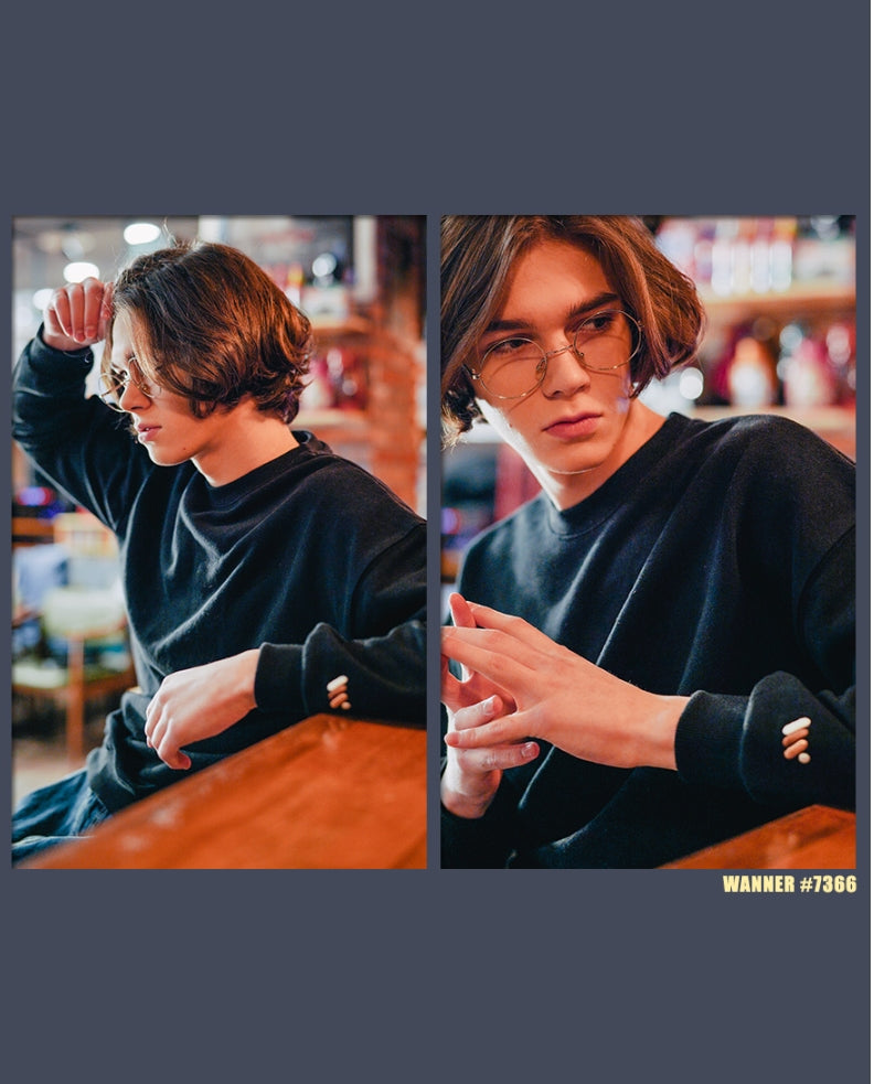 ダブルユーブイプロジェクト(WV PROJECT) WANNER SWEAT SHIRTS BLACK JJMT7366